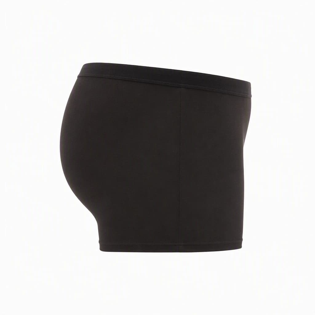 Boy-Short in Black, side view