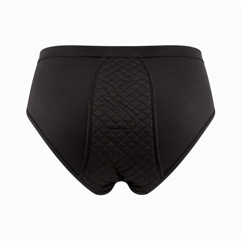 Period-Proof Panty in Black, back view
