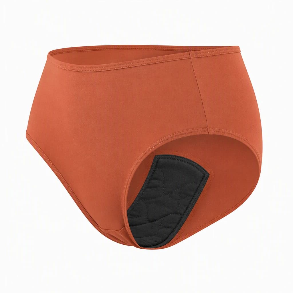 Period-Proof Panty in Black, side view